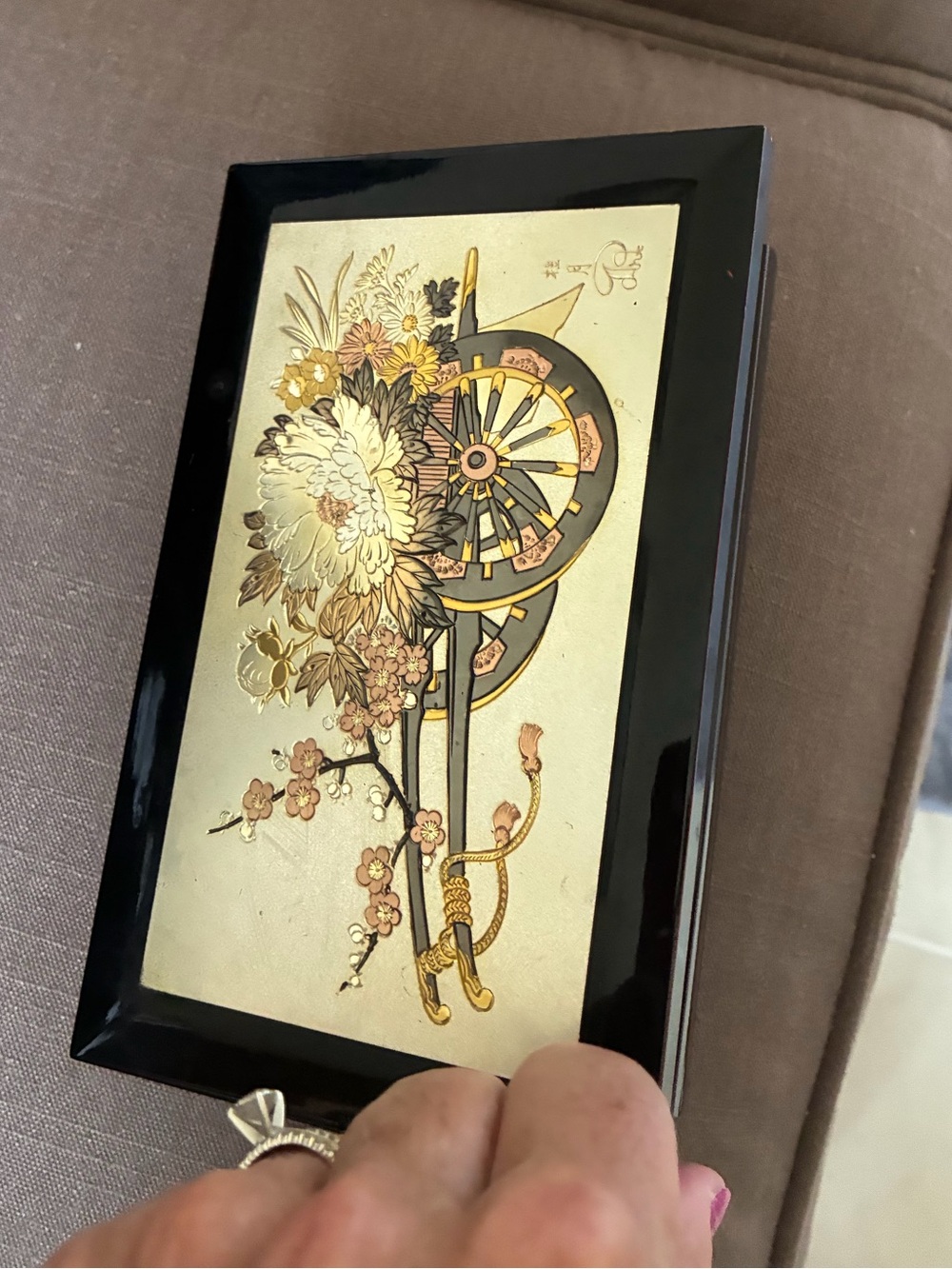 Vintage chokin music box - Picture 4 of 9